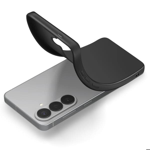 Silicone Cover til Galaxy S26 Plus, Stødabsorberende, Mayaxess Sort Svart