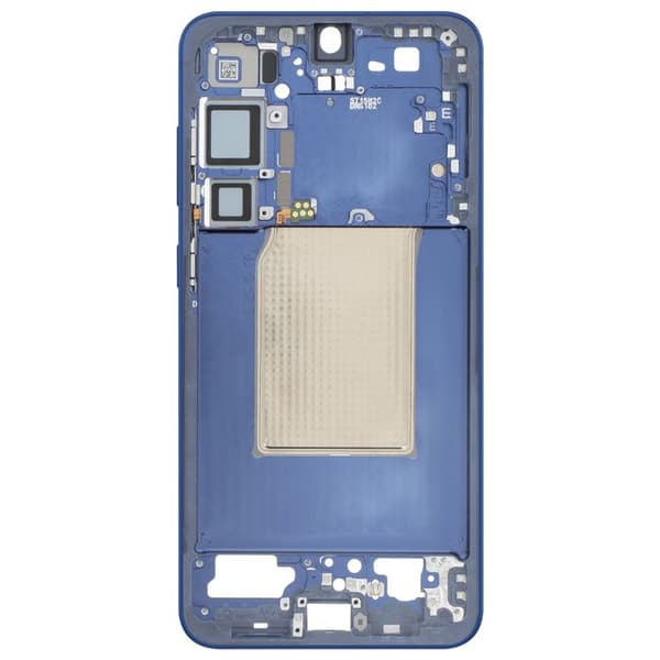 Originalt Centralt Chassis til Galaxy S25 Plus Præcis og Sikker Pasform Samsung Mørkeblå Blå