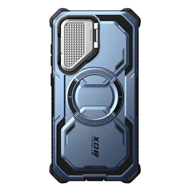 Coque Intégrale - I-Blason - Samsung Galaxy S25 Plus - Antichock - Kompatibel med MagSafe - Blå Blå