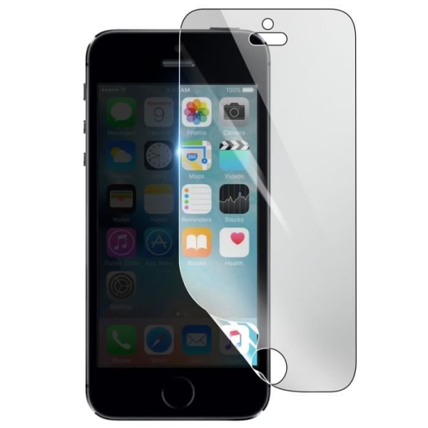 Skärmskydd - 3MK - iPhone 5C - Stötsäker Hydrogel - Reptålig - Självregenererande Transparent