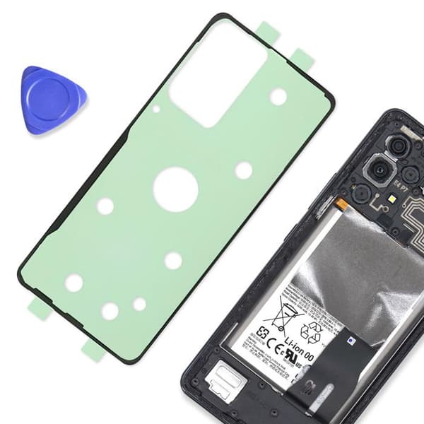 Batteri Klæbende Tape til Galaxy A53 Dobbelt Sidet Forudskåret Grøn Grön