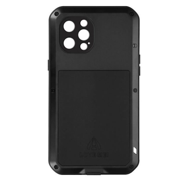 iPhone 12 Pro Case Anti-Rain Iskunkestävä 3m Full Tehokas Love Mei Musta