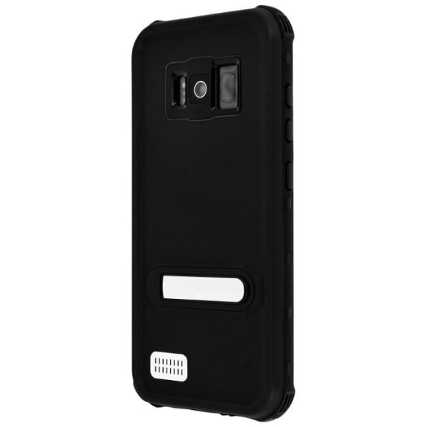 Fodral - AVIZAR - Galaxy S8 - Vattentät IP68 - Fullständigt skydd - Anti-chock Svart