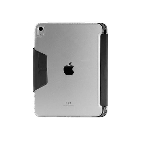 Origami-fodral - STM - iPad 10,9" (2022) - Svart - Stötabsorberande skydd - Inbyggt stativ Svart