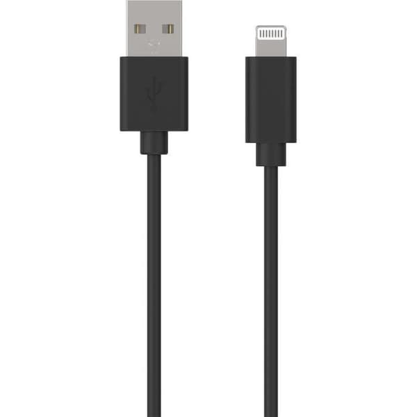 Auton virtalähde - BIGBEN Connected - 2.4 A - USB - Lightning - Musta Svart