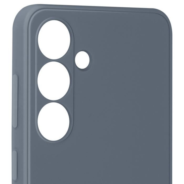 Etui til Samsung Galaxy S24 - AVIZAR - Soft Touch Mat - Fleksibel silikone - Mørkegrå Grå
