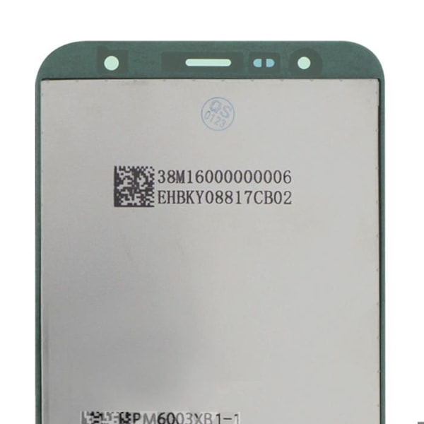 Galaxy J4 Plus ja J6 Plus LCD-näyttö ja kosketuslasi Alkuperäinen Samsung Black Svart