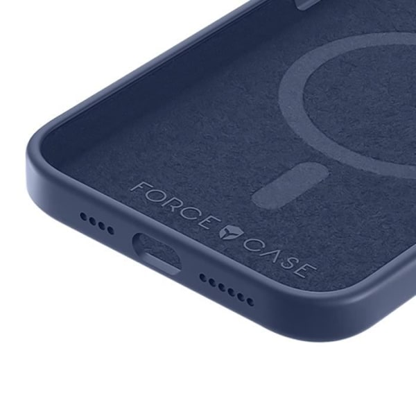 Cover til iPhone 15 Pro MagSafe Anti-fall Mate Force Cover Midnight Blue Blå