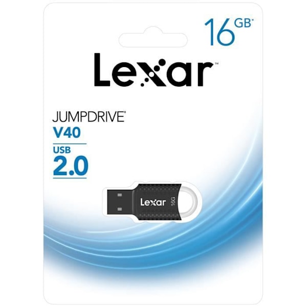 NPC | 16 Gt JumpDrive V40 Lexar 2.0 USB-tikku musta 0.000000