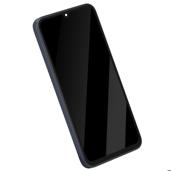 LCD-skärm + pekglas för Samsung Galaxy A15 med svart ram Svart