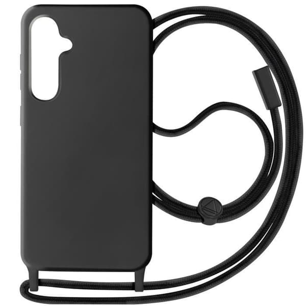 Semi-rigid coque - AVIZAR - Samsung Galaxy S23 FE - Sort - Polycarbonat - Nylonsnor Svart