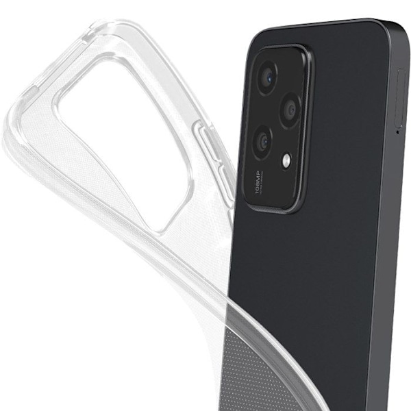 Skyddsskal - MAYAXESS - Honor 200 Lite - Transparent - Förhöjda kanter - Lätt design Transparent