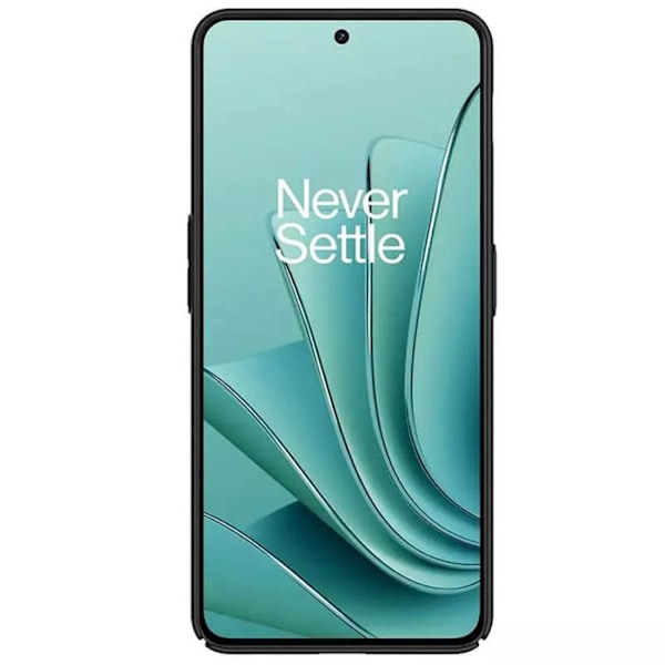Coque - Nillkin - Super Frosted Shield - Musta - Kova - IP68-suojaus Svart
