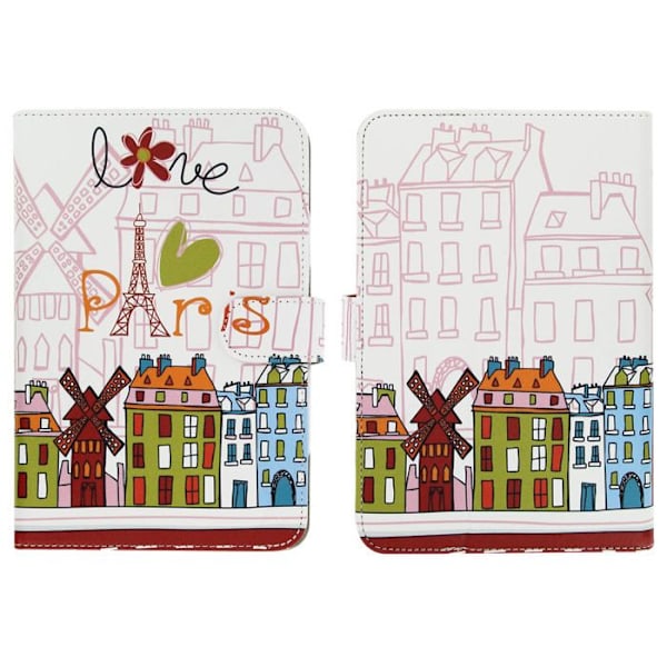 Etui Universell Tabletter 7"-8" Akashi Paris Design