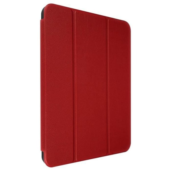 Skal för iPad 10.9 2022 Magnetic Flip Videoställ och tangentbord Röd
