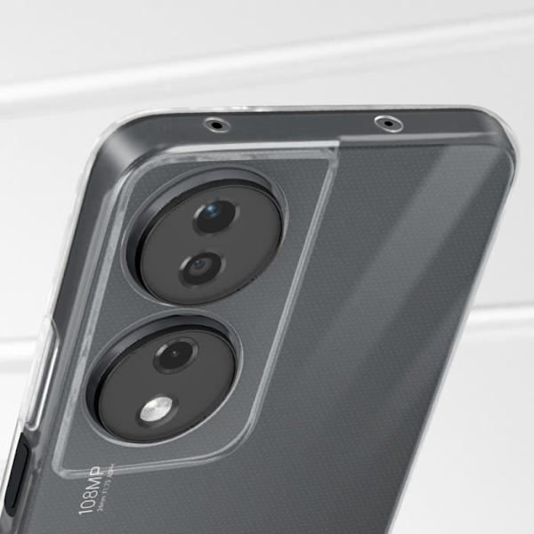 Taske til Honor 90 Smart Camera Beskyttet Silikone Tynd Transparent Transparent