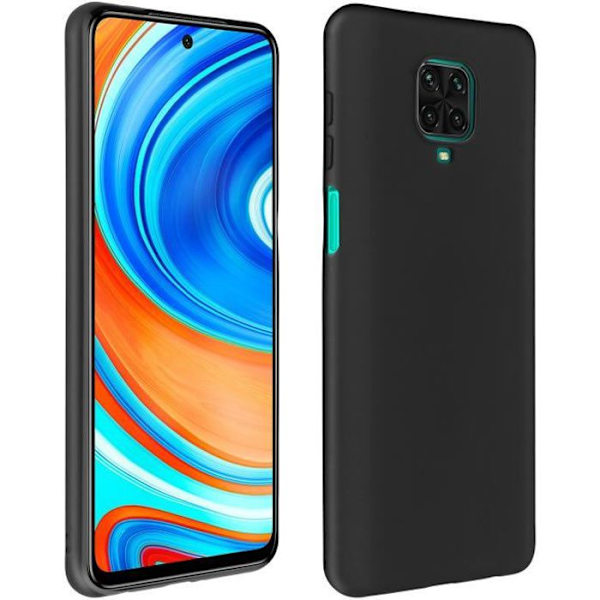 Coque - AVIZAR - Xiaomi Redmi Note 9 Pro Max/9 Pro/9S - Silikone Fleksibel - Ultra-tynd - Sort Svart