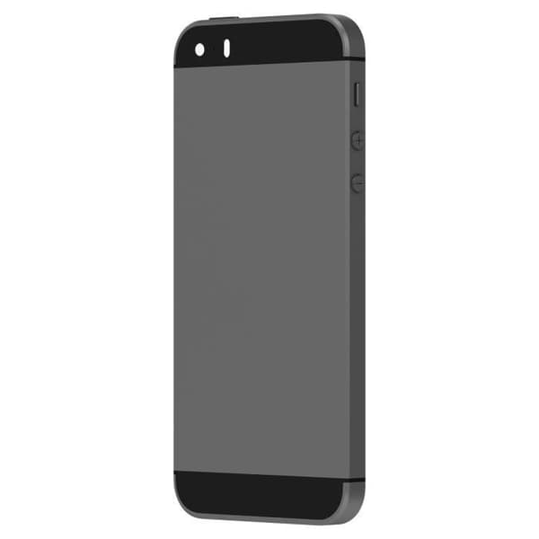 Chassis iPhone SE - AVIZAR - Sort - Hurtig reparation - Kvalitetsmaterialer - 100 g Svart
