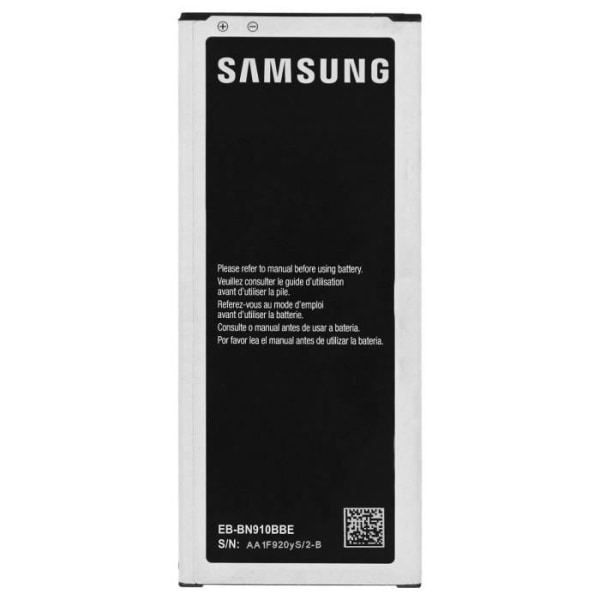 Alkuperäinen Samsung-akku Samsung Galaxy Note 4:lle - 3220mAh EB-BN910BBE