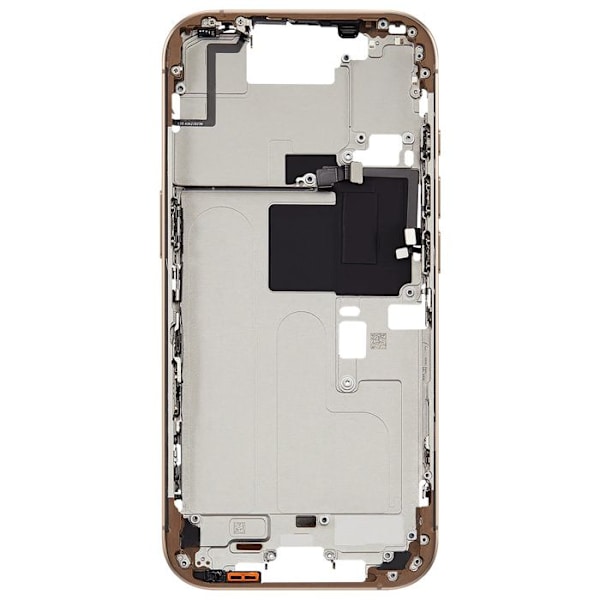 Ersättningscentralchassi för iPhone 16 Pro Max Guld Gul
