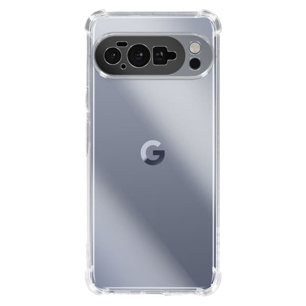Skal - MAYAXESS - Google Pixel 10 Pro XL - Silikon - Transparent - Stötsäker Vit