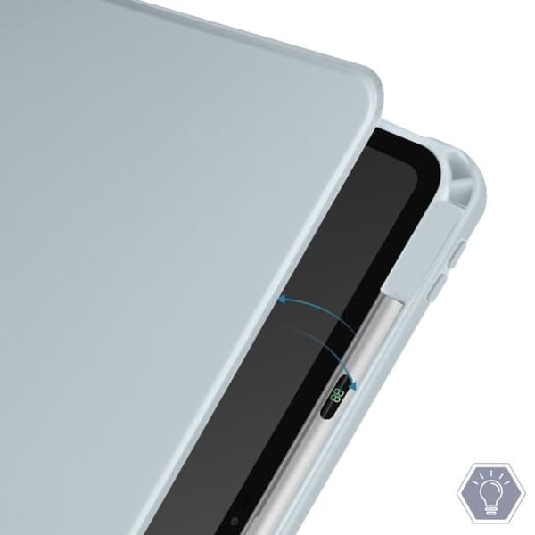 Etui til iPad Pro 11 2024 - AVIZAR - Rotérbar støtteklap - Blå - Holdbart silikone Blå