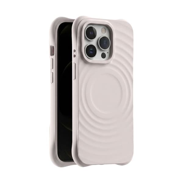 Cover til iPhone 16 Pro Max Circle MagSafe serie med Forstærkede Hjørner Jaym Rose lys Ljusrosa