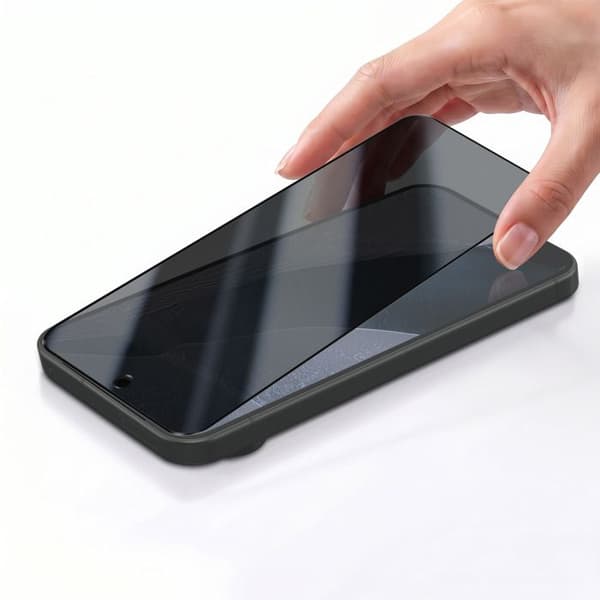 Hærdet Glas til Google Pixel 11 Pro XL Anti-Spion og Stødabsorberende Beskyttelse Sort Transparent Svart