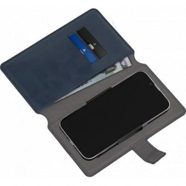 Universal XXL Folio Wallet Case med lukkefane BigBen Connected Blue Blå