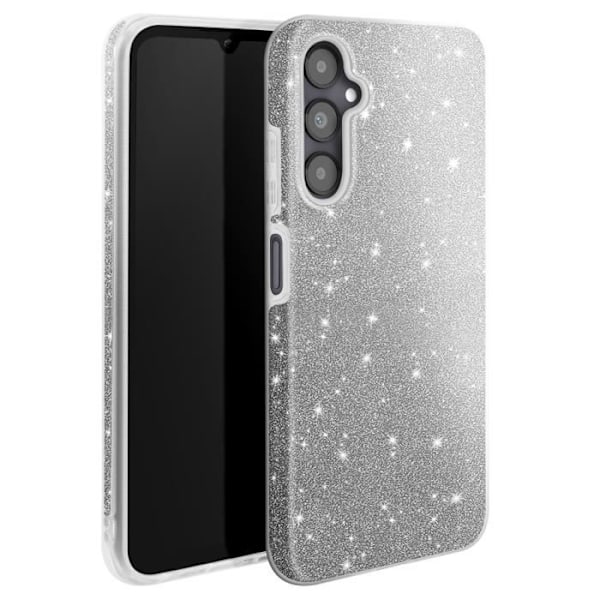 Glittrande Stöttålig Skal för Samsung Galaxy A05S Silver Grå