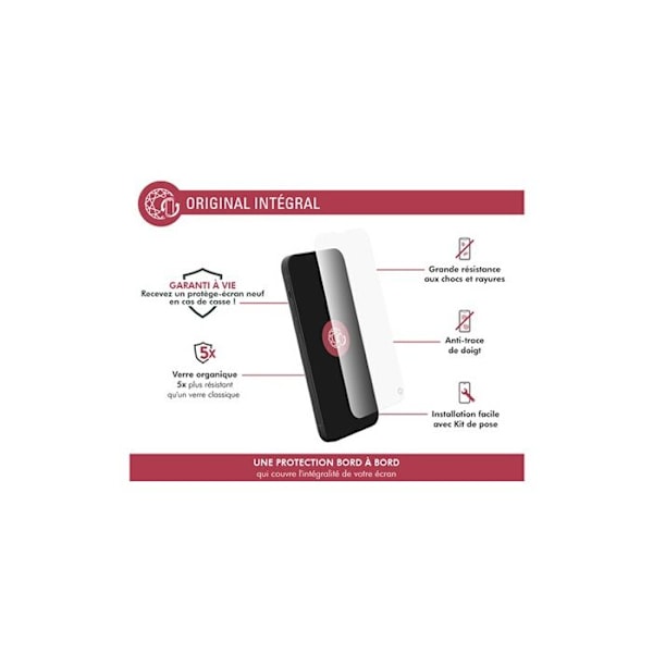 Beskyttelsesglas til smartphone Forceglass Pack Original 2.5D + 2 Gennemsigtige Linsebeskyttere GRS til iPhone 16e