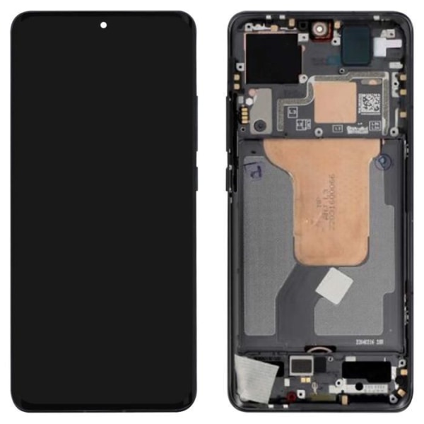 Xiaomi 12 komplet enhed - Xiaomi - LCD skærm + berøringsglas - Sort Svart
