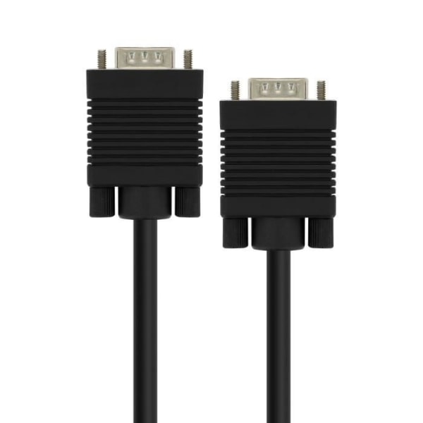 VGA-kabel - LINQ - 20m - Hane till Hane - Upplösning 1920x1080 - Plug & Play Svart