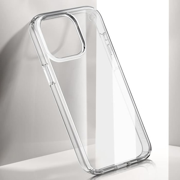 Presidio Perfect-Clear Speck 4m Anti-Drop -kotelo iPhone 15 Prolle Transparent