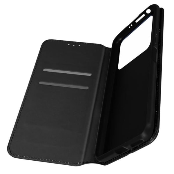 AVIZAR Pung etui til Xiaomi Poco M4 Pro 4G - Sort - Video Support funktion Svart