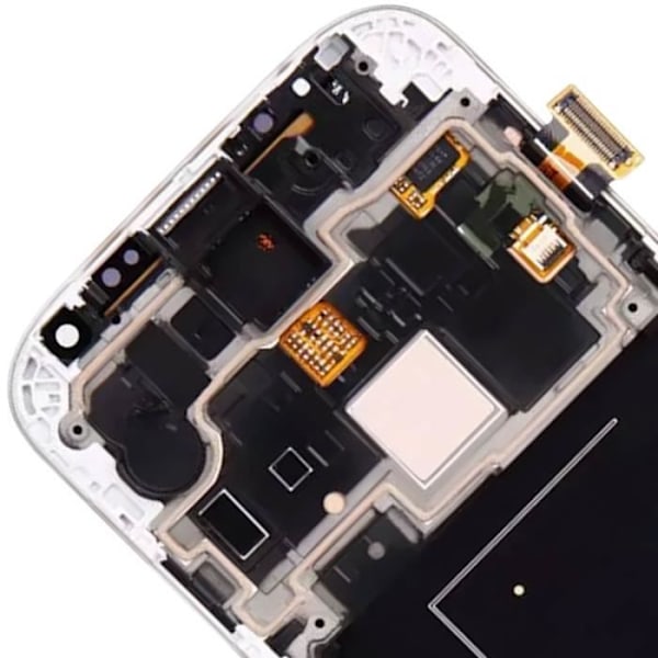 Komplet enhed til Samsung Galaxy S4 In-Cell LCD-skærm og hvidt berøringsglas Vit