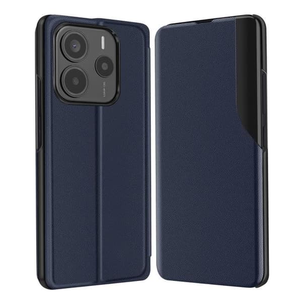 Smartphone-etui - Xiaomi - Redmi Note 14 5G - Stødabsorberende - Videounderstøttelse - Mørkeblå Blå