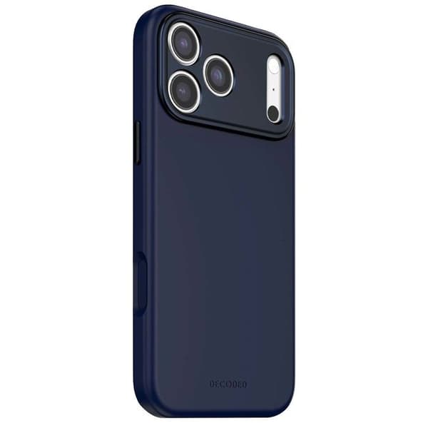 MagSafe cover - DECODED - iPhone 17 Pro Max - Antimikrobiel silikone - Stødbeskyttelse - Elegant Blå