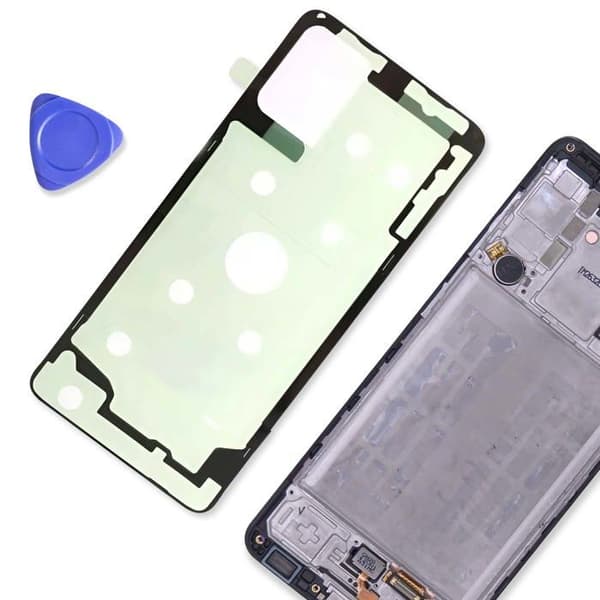 Bageste Glas Klæbemiddel - Samsung - Galaxy A31 - Solid Fastgørelse - Gennemsigtig - Nem Installation Vit
