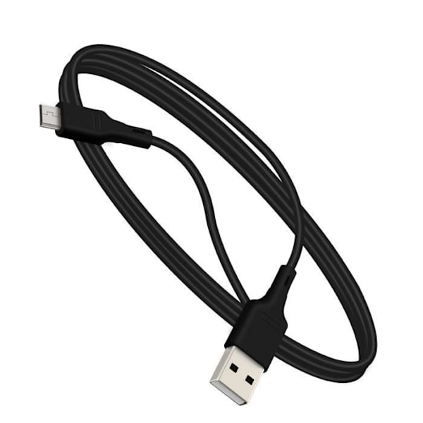 Lataus- ja synkronointikaapeli - Blue Star - Micro USB - 1 metri - Nopealiikenteinen - Musta Svart