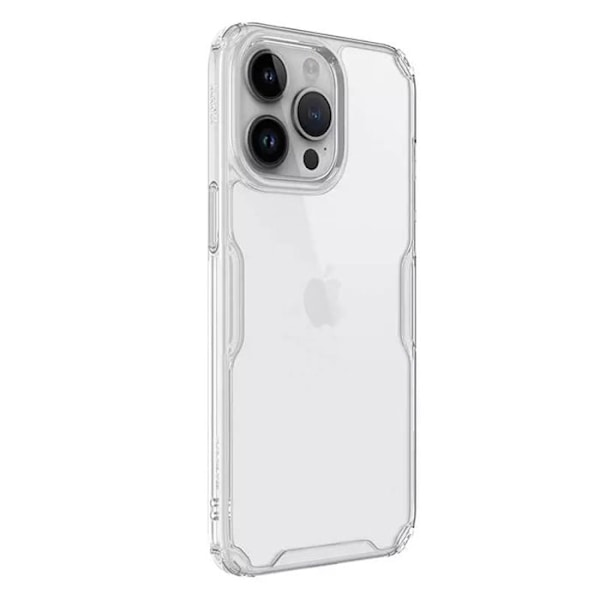 Skyddsfodral - NILLKIN - iPhone 15 Pro Max - Genomskinlig - Halvstyv - TPU Transparent