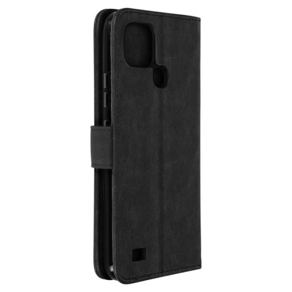 Realme C21 Wallet Case og Black Video Support Sort