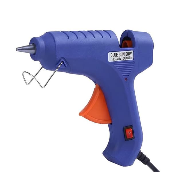 Mini Lim pistol 60W til gør-det-selv og dekoration Kompakt Blå Blå