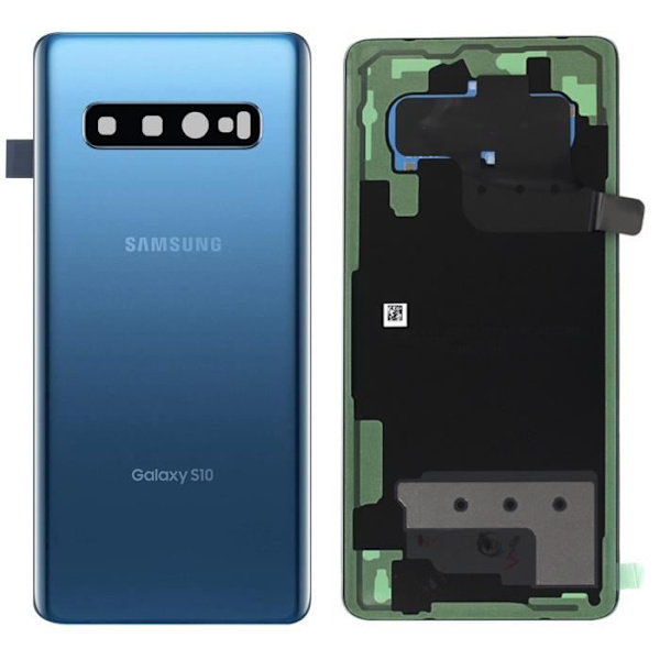 Batteri cache - Samsung - Galaxy S10 Plus - Original - Bagcover - Blå Blå