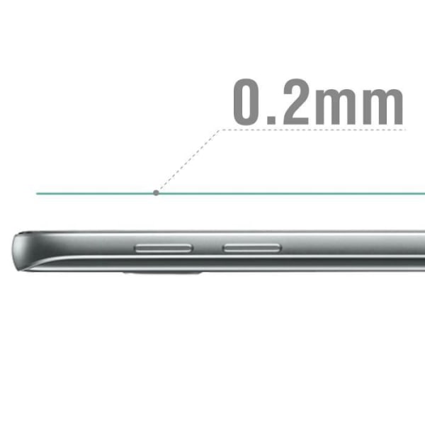 Skærmbeskyttelsesfilm - FORCELL - Samsung Galaxy S7 - Fleksibelt hærdet glas - Ultratyndt - Ridsefast Transparent