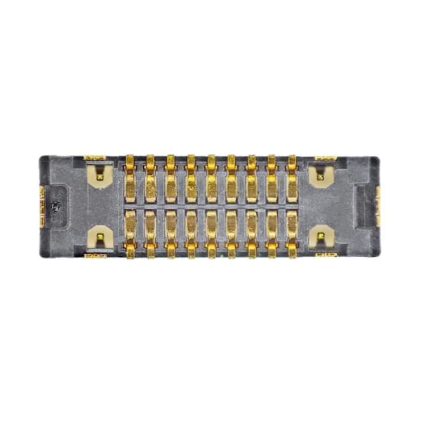 Touch FPC -liitin iPhone XR Black -laitteeseen - AVIZAR - Vaihto Touch FPC -liitin - Musta - 10 g Svart