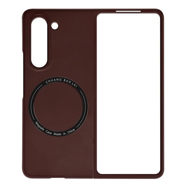 AVIZAR hårt skyddsfodral för Samsung Galaxy Z Fold 5 - Röd - Minimalistisk design - MagSafe-kompatibel Röd