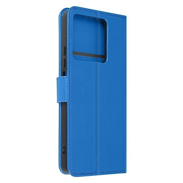AVIZAR-kotelo Xiaomi Redmi Note 13 5G:lle - Wallet Video Support Blue Blå