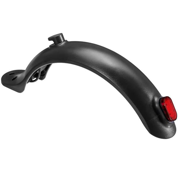 Bagmudderklap - Xiaomi - M365/M365 Pro - Sort - Indbygget LED - Stødresistent Svart