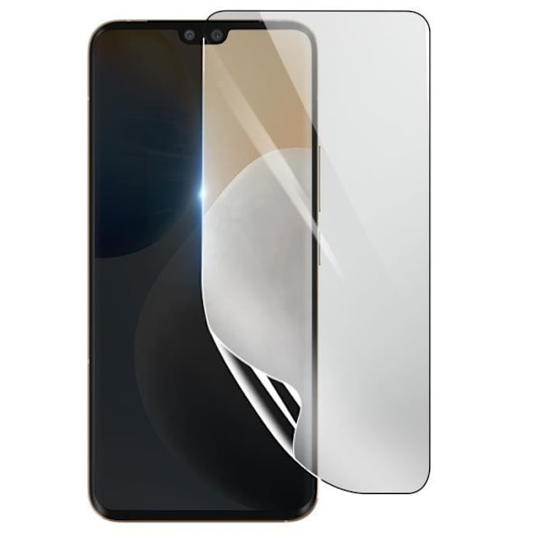 Näytönsuoja - 3MK - Vivo V23 Pro - Iskunkestävä Hydrogeeli - Läpinäkyvä - Naarmuuntumaton Transparent